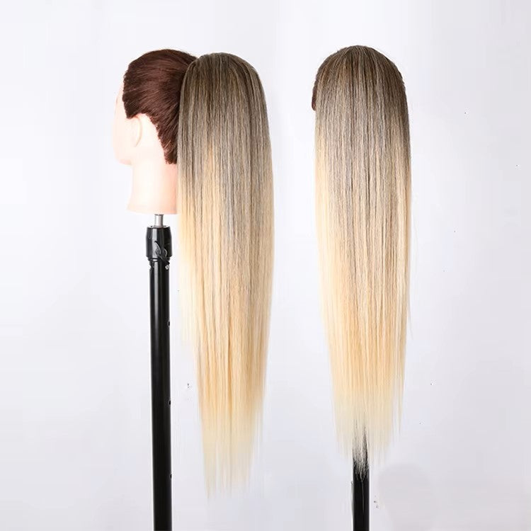 Kattis - 70cm Platt brun till blond ombre
