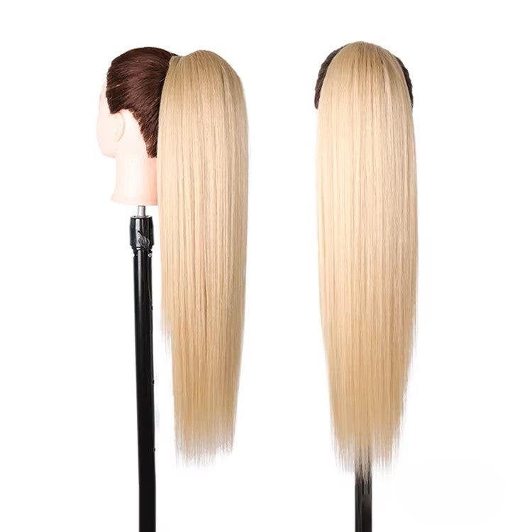 Elin - 70cm Platt Varm Blond