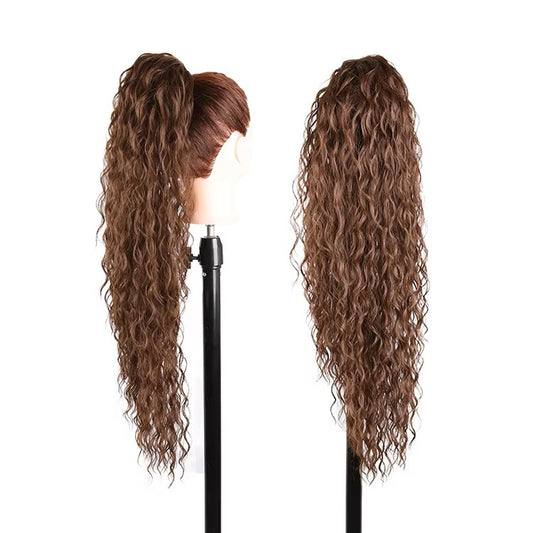 Madde - 70cm Krusigt Mellanbrun
