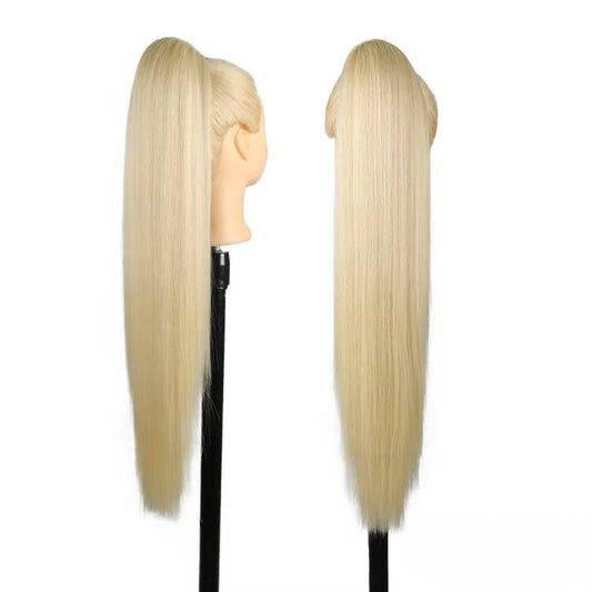 Maja - 70cm Platt Kall ljusblond