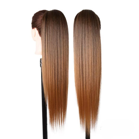 Love - 70cm Platt Mellanbrun ombre